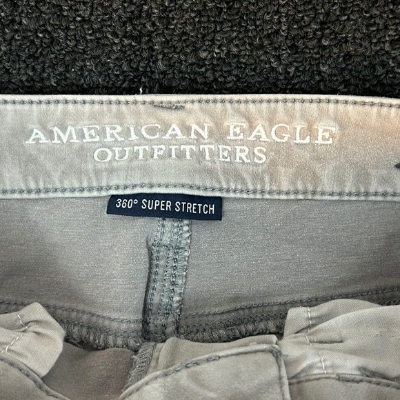 American Eagle‎ Jeggings 360 Super Stretch Gray Wash Size 6 28X29 - Picture 5 of 11